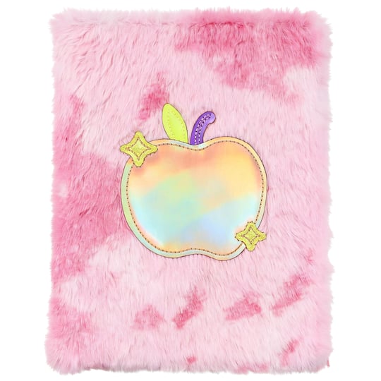 6" x 8" Pink Fur Apple Journal by Creatology™